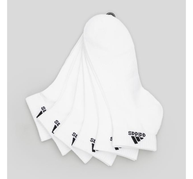 Шкарпетки Adidas C SPW ANK 6P білий, чорний Уні L (43-45) HT3442 L (43-45)