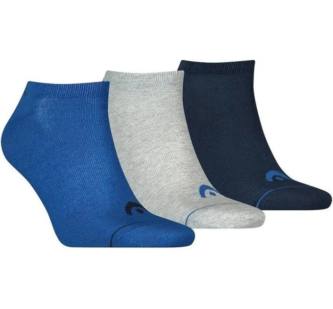 Шкарпетки Head SNEAKER 3PPK UNISEX синій, сірий, темно-синій 39-42 (761010001-001 39-42)