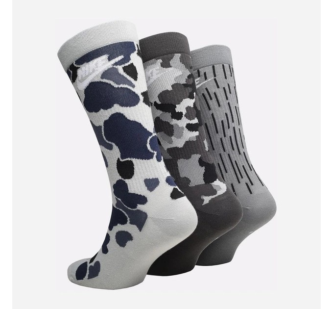 Жіночі Шкарпетки Nike U NK EVERYDAY ESSENTIAL CREW сірий 34-38 DH3414-902 34-38