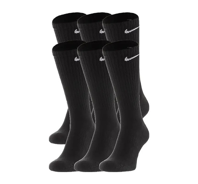 Чоловічі Шкарпетки Nike U NK ED PLS CSH CRW 6PR - 132 чорний Чол 42-46 SX6897-010 42-46 Чоловічі Шкарпетки Nike U NK ED PLS CSH CRW 6PR - 132 чорний Чол 42-46 SX6897-010 42-46
