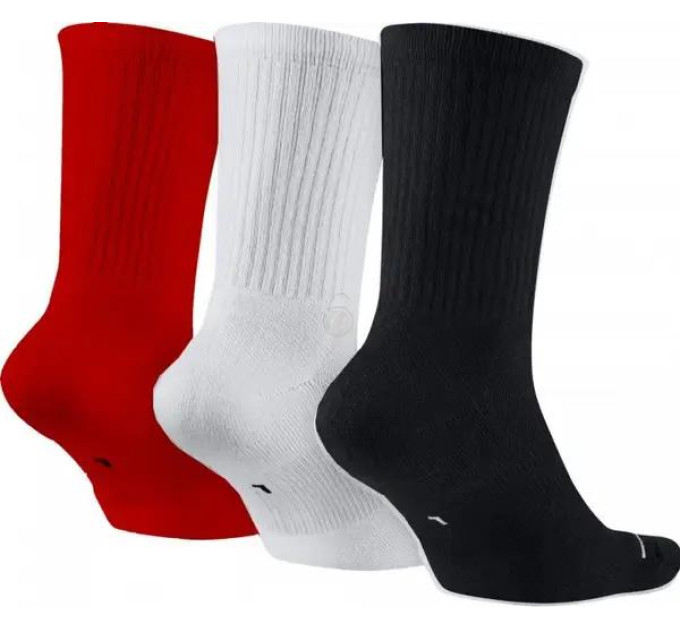 Чоловічі Шкарпетки JORDAN U J ED CUSH POL CRE 3PR 144 Різнокольоровий 42-46 (DX9632-902 42-46)