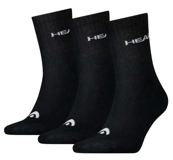 Чоловічі Шкарпетки Head ELEMENTS ALL SPORTS SHORT CREW 3P чорний Чол 39-42 701229009-001 39-42