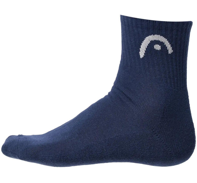 Чоловічі Шкарпетки Head ALL SPORTS TRAINING SHORT CREW 3P темно-синій Чол 39-42 701229016-003 39-42