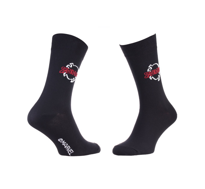 Шкарпетки Marvel Spider-Man Spiderman Logo 1-pack 43-46 black 93152362-4
