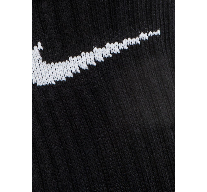 Шкарпетки Nike Lightweight Crew 3-pack black — SX4704-001