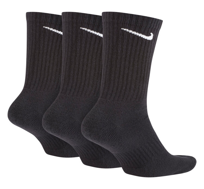 Шкарпетки Nike Everyday Cushion Crew 3-pack 38-42 black SX7664-010