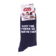 Шкарпетки Star Wars May The Force Be With You 1-pack 39-42 blue 93154262-4