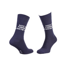 Шкарпетки Star Wars May The Force Be With You 1-pack 39-42 blue 93154262-4