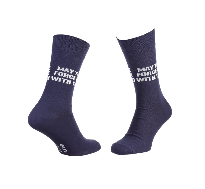 Шкарпетки Star Wars May The Force Be With You 1-pack 39-42 blue 93154262-4