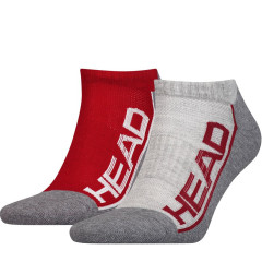 Шкарпетки Head Performance Sneaker Unisex 2-pack 39-42 gray/red 791018001-070