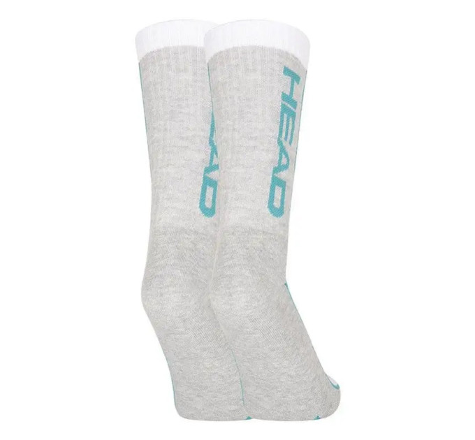 Шкарпетки Head PERFORMANCE CREW 3P UNISEX Мультиколор; Білий; Сірий 39-42 (791011001-003 39-42)