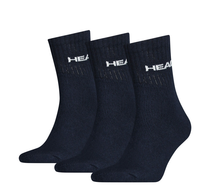 Шкарпетки Head Short Crew Unisex 3-pack 35-38 blue 771026001-321
