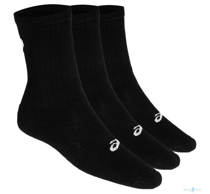 Шкарпетки Asics Crew Sock 3-pack 35-38 black 155204-0900