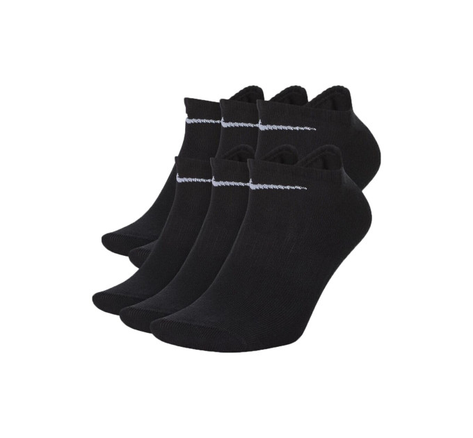 Шкарпетки Nike Everyday Lightweight No Show 6-pack black - SX7679-010