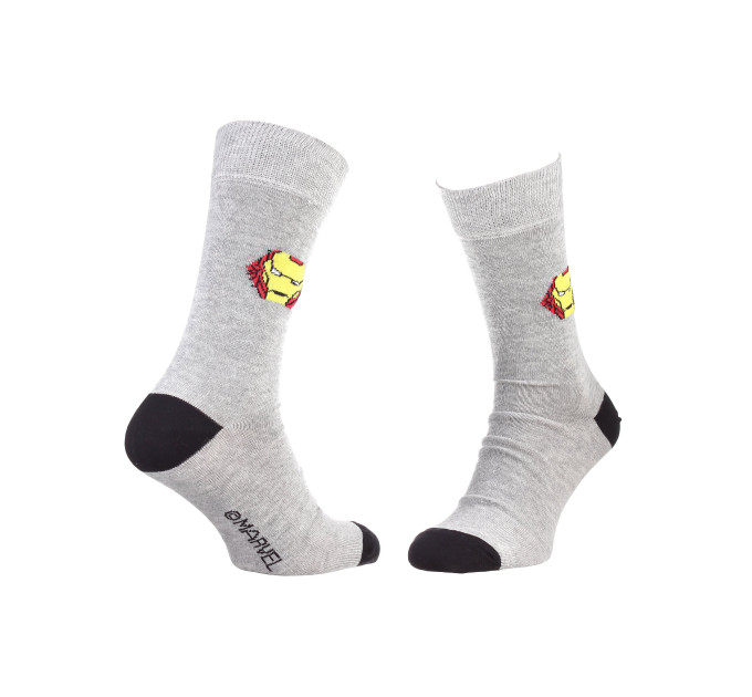 Шкарпетки Marvel Iron Man 1-pack 39-42 light gray 93152262-2