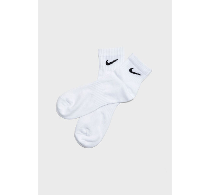 Шкарпетки Nike Everyday Lightweight Ankle 3-pack 46-50 white SX7677-100