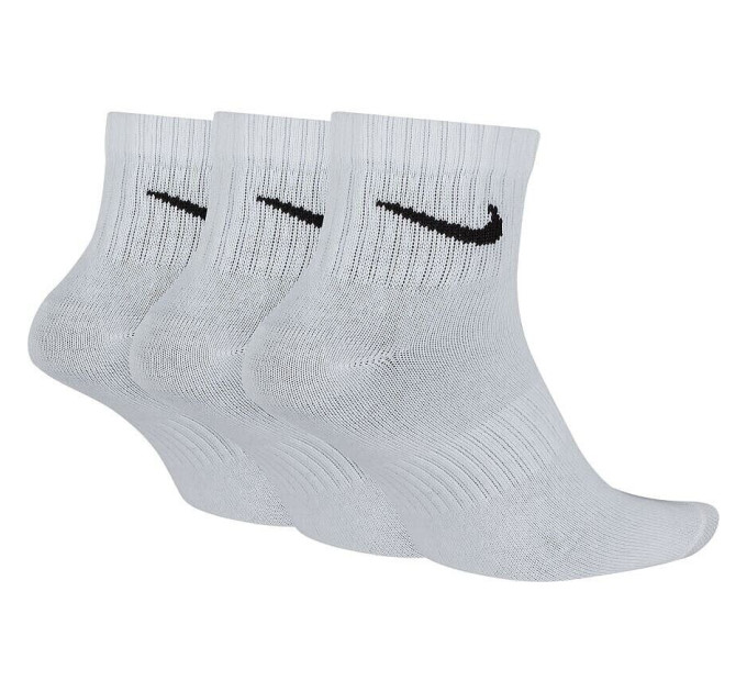 Шкарпетки Nike Everyday Lightweight Ankle 3-pack 46-50 white SX7677-100