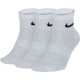 Шкарпетки Nike Everyday Lightweight Ankle 3-pack 46-50 white SX7677-100 Шкарпетки Nike Everyday Lightweight Ankle 3-pack 46-50 white SX7677-100