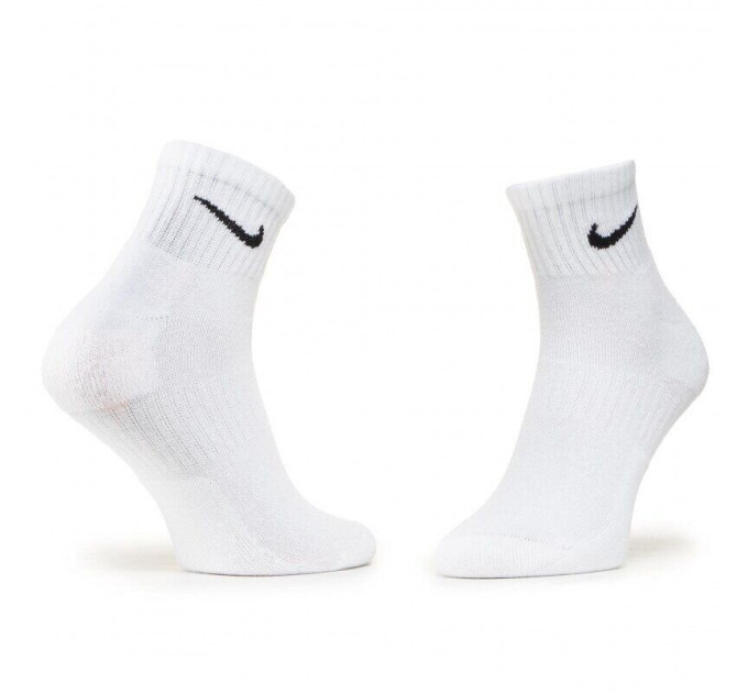 Шкарпетки Nike Everyday Lightweight Ankle 3-pack 46-50 white SX7677-100