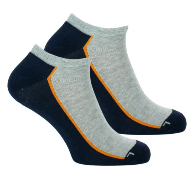 Шкарпетки Head Performance Sneaker 2-pack 39-42 gray/black 781008001-235