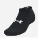 Шкарпетки UA Core No Show 3pk Чорний Білий Сірий 3 пари Уні M (1363241-003)