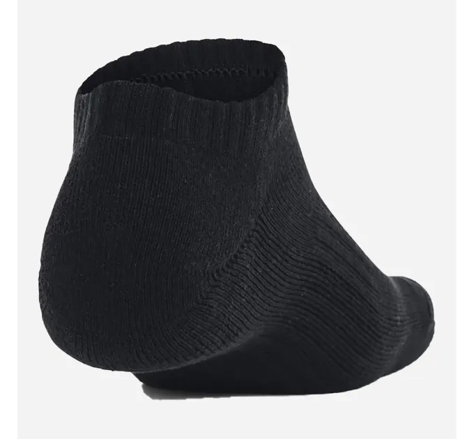 Шкарпетки UA Core No Show 3pk Чорний Білий Сірий 3 пари Уні M (1363241-003)