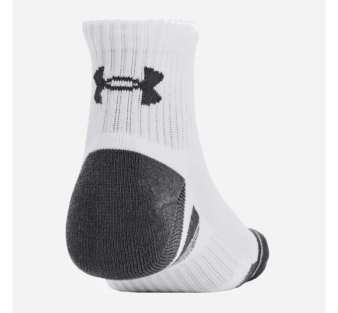 Шкарпетки UA Performance Cotton 3p Qtr Білий Уні L (1379528-100 L)
