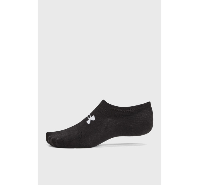 Шкарпетки UA Unisex Essential 6pk ULT Чорний S (1386240-002 S)