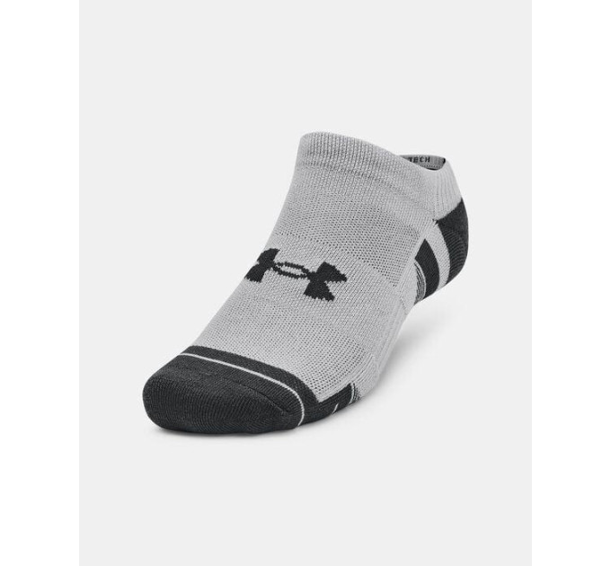 Шкарпетки UA Performance Tech 3pk NS Сірий Уні M (1379503-011 M)