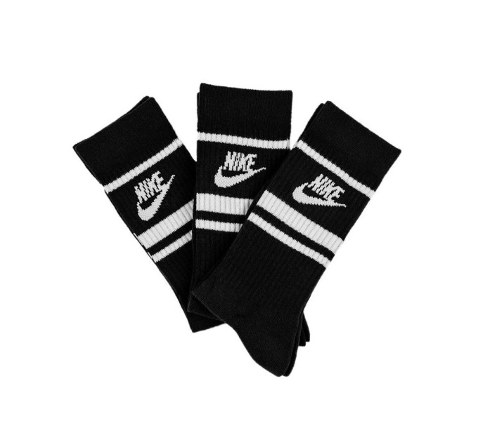 Шкарпетки Nike Sportswear Essential Crew 3-pack 34-38 black CQ0301-010