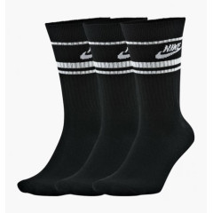Шкарпетки Nike Sportswear Essential Crew 3-pack 34-38 black CQ0301-010 Шкарпетки Nike Sportswear Essential Crew 3-pack 34-38 black CQ0301-010