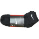 Шкарпетки Nike Value Cush Ankle 3-pack 34-38 black SX4926-001