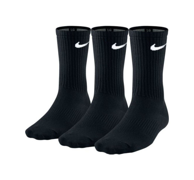 Шкарпетки Nike Lightweight Crew 3-pack black — SX4704-001