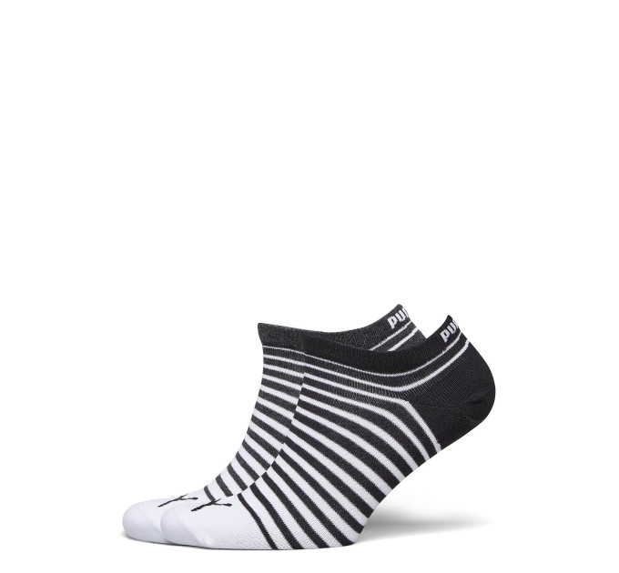 Шкарпетки Puma Unisex Sneaker 2-pack 35-38 black/gray/white 101001001-022