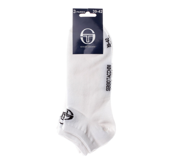 Шкарпетки Sergio Tacchini 3-pack 39-42 white 93241241-1