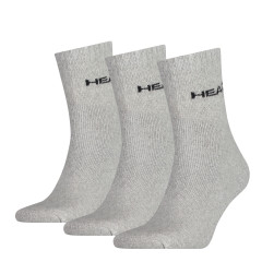 Шкарпетки Head Short Crew Unisex 3-pack 35-38 gray 771026001-400