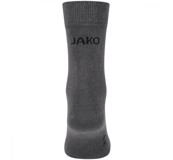 Шкарпетки Jako Basic Liesure 3-pack 39-42 grey 3937-21 Шкарпетки Jako Basic Liesure 3-pack 39-42 grey 3937-21