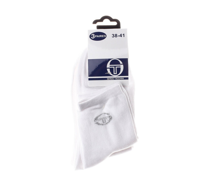 Шкарпетки Sergio Tacchini 3-pack 38-41 white 13840444-1
