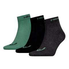 Шкарпетки Head Quarter Unisex 3-pack 35-38 green/black/gray 761011001-164