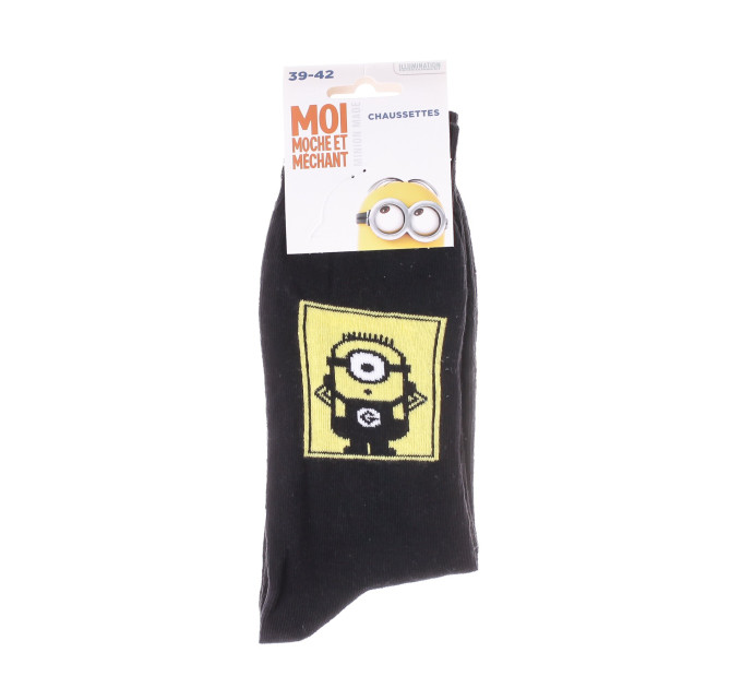 Шкарпетки Minions Minion In Square 1-pack 43-46 black 93153667-5