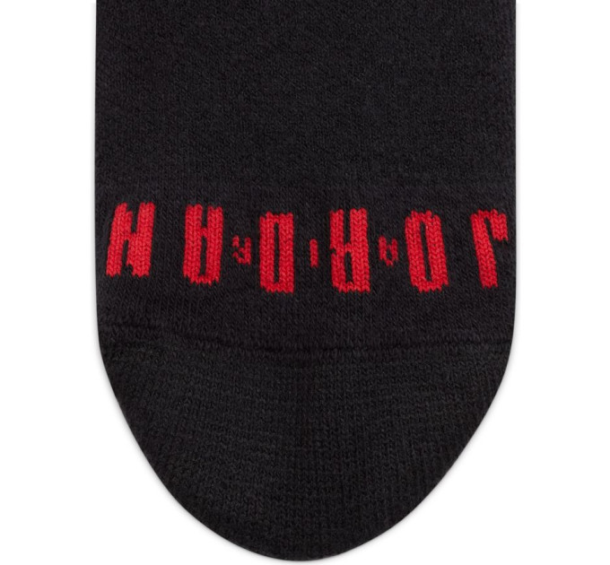 Шкарпетки Jordan Essential Crew 3-pack 42-46 black/red DA5718-011