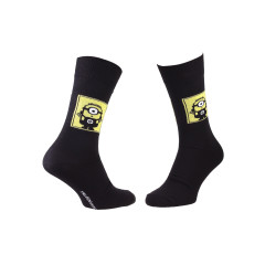 Шкарпетки Minions Minion In Square 1-pack 43-46 black 93153667-5