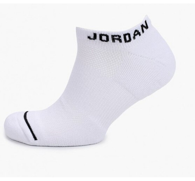 Шкарпетки Jordan Jumpman Everyday Max No Show 3-pack 43-46 black/white/red SX5546-011