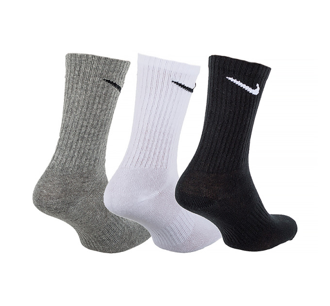 Чоловічі Шкарпетки Nike U NK EVERYDAY LTWT CREW 3PR Різнокольоровий 38-42 (7dSX7676-964 38-42)
