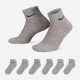 Чоловічі Шкарпетки Nike U NK EVERYDAY CSH ANKL 6PR 132 сірий Жін 34-38 SX7669-064 34-38