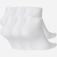 Чоловічі Шкарпетки Nike U NK EVERYDAY LTWT NS 6PR-BAND Білий 46-50 (SX7679-100 46-50)