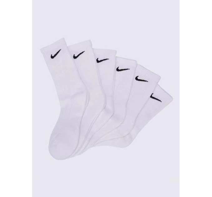Чоловічі Шкарпетки Nike U NK EVERYDAY CUSH CREW 6PR-BD Білий 46-50 (SX7666-100 46-50) Чоловічі Шкарпетки Nike U NK EVERYDAY CUSH CREW 6PR-BD Білий 46-50 (SX7666-100 46-50)