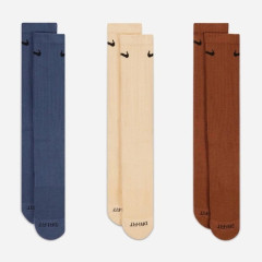 Шкарпетки Nike U NK EVERYDAY PLUS CUSH CREW синій, коричневий, бежевий Уні 38-42 SX6888-962 38-42