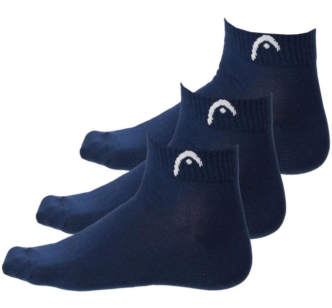 Чоловічі Шкарпетки Head ALL SPORTS TRAINING QUARTER 3P темно-синій Чол 39-42 701229017-003 39-42