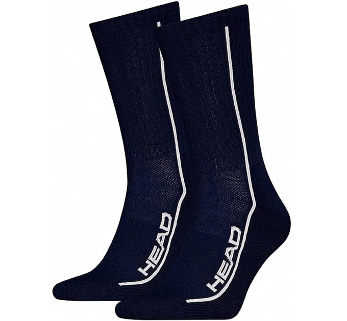 Чоловічі Шкарпетки Head ALL SPORTS PERFORMANCE CREW 2P темно-синій Чол 43-46 701229020-003 43-46